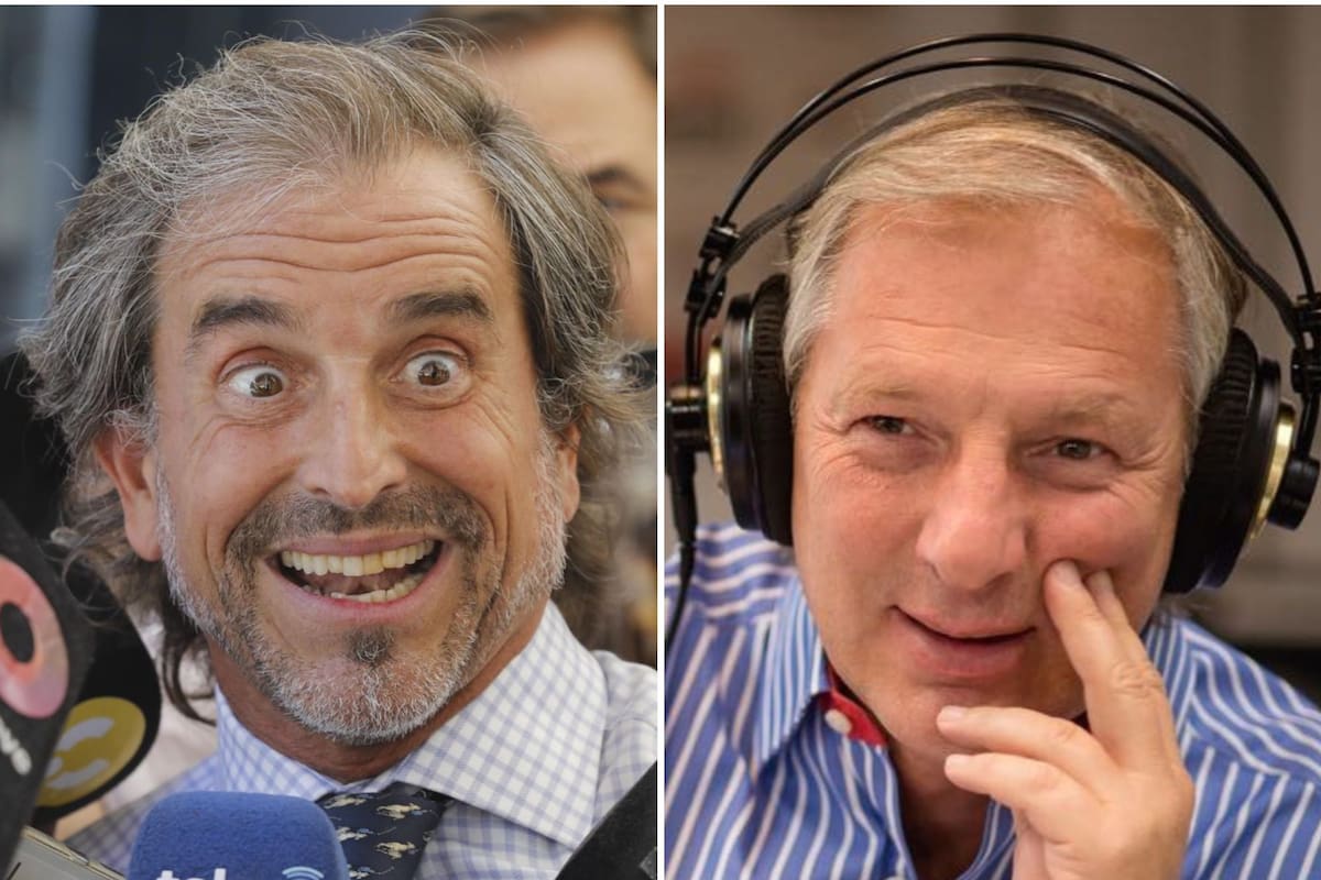 Bertie Benegas Lynch y Marcelo Longobardi