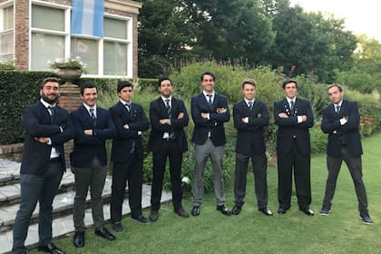Bertinotti, Tosti, De Oliveira, López Rivarola, Carbonetti, Montenegro, Gallegos y Schonbaum
