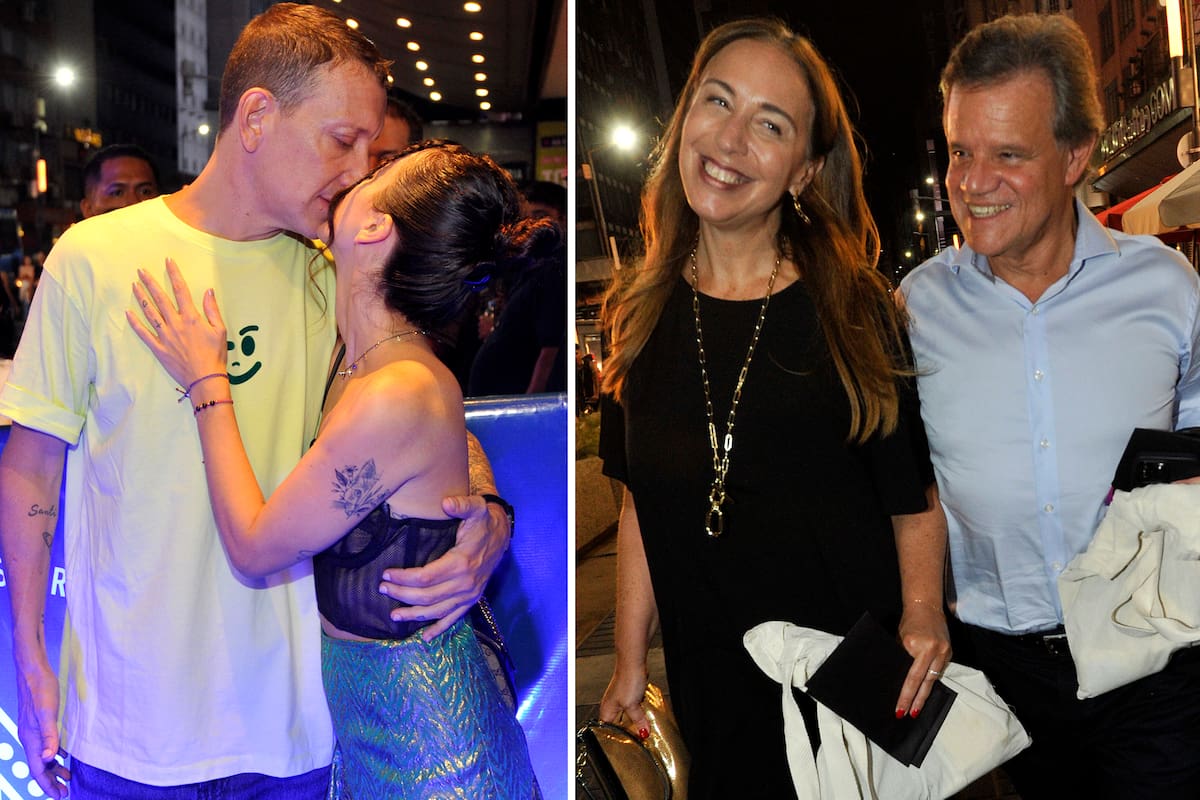 Besos, sonrisas y muchos famosos. Anoche se inauguró un nuevo restaurante y varias figuras dijeron presente