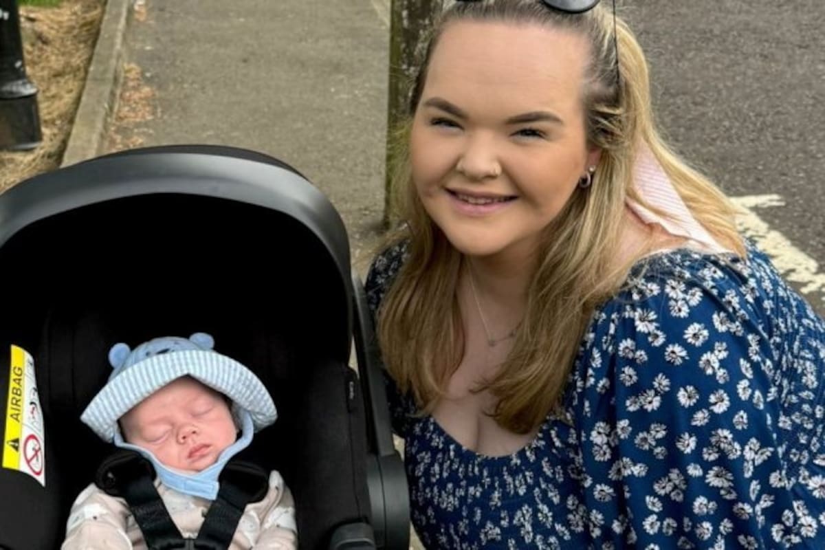 Bethany Wright y su amado hijo