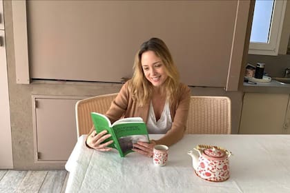 La actriz dice que disfruta mucho de una las cosas lindas que trajo la cuarentena: la posibilidad de disfrutar más tiempo en casa y en familia