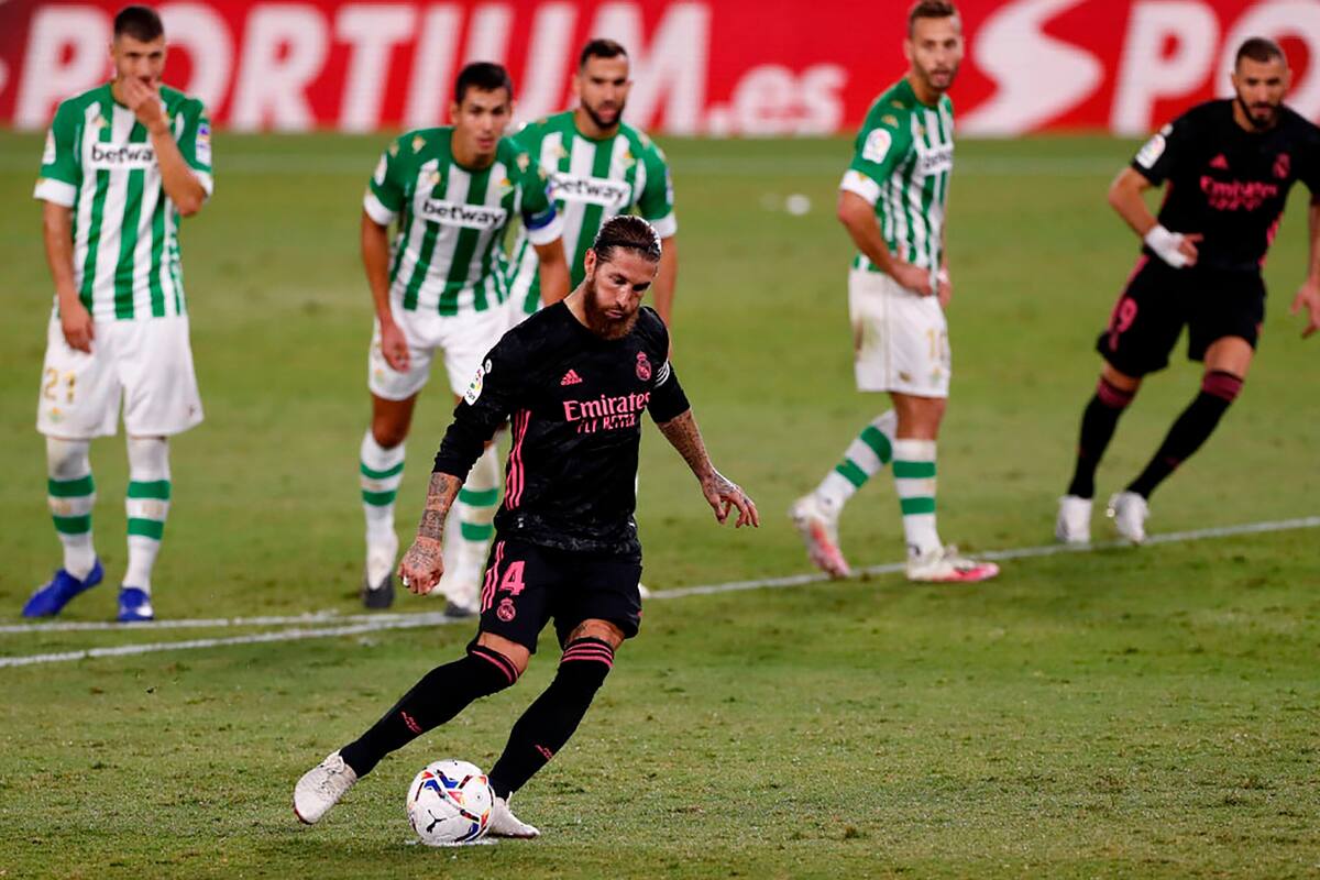 Betis-Real Madrid, por la Liga de España: el campeón consiguió su primer (y sufrido) triunfo