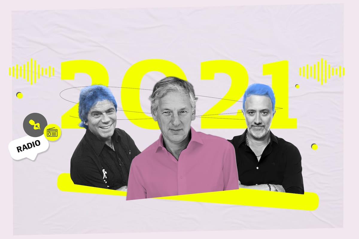 Beto Casella, Marcelo Longobardi y Andy Kusnetzoff, tres grandes protagonistas de la radio en 2021