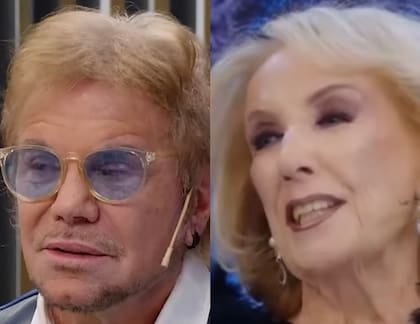 Beto Casella y Mirtha Legrand