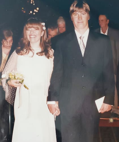 Beto y Mariana se casaron en el 2008. Un año después nació su primera hija, Sofía.