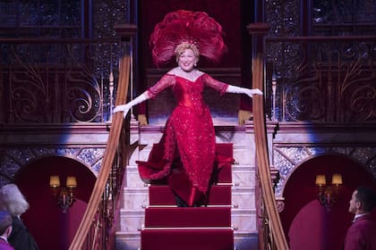 Bette Midler, en la reposición de Hello, Dolly! de Broadway