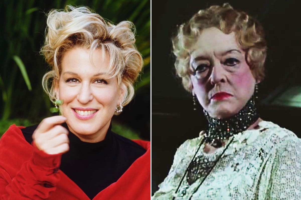 Bette Midler sin filtro: del gran secreto de su eterno matrimonio al desprecio que le hizo sentir Bette Davis