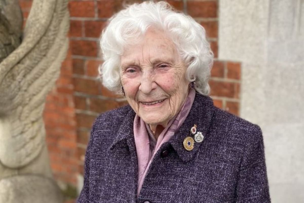 Betty Webb, testigo de la historia (FOTO: BLETCHLEY PARK TRUST)