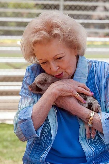Betty White tenía 99 años