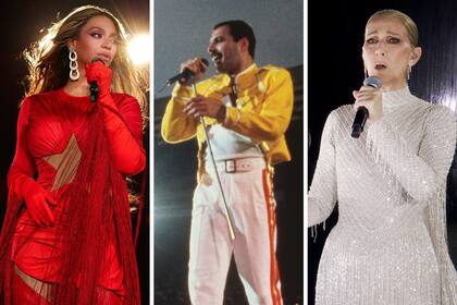 Beyoncé, Freddie Mercury y Celine Dion son algunos cantantes que la IA destacó como algunos de los mejores de la historia