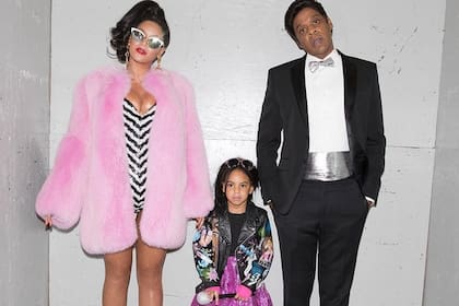 Beyoncé y Jay-Z tienen tres hijos, e Blue Ivy es la mayor de ellos