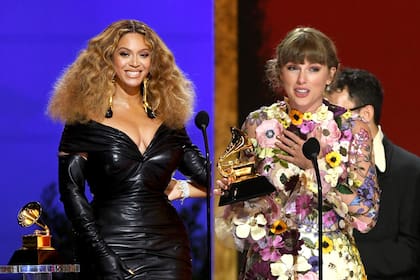 Beyonce y Taylor Swift rompieron records durante los Grammys 2021