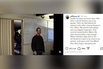 Bezos detalló los motivos de su mudanza a Florida