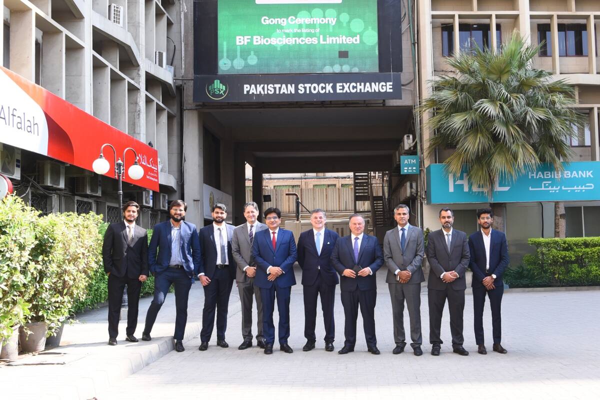 BF Biosciences Limited salió hoy por primera vez a la Bolsa de Valores de Pakistán