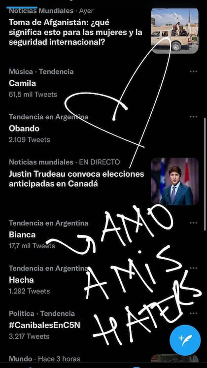 Bianca Cherutti se divirtió con los memes que los usuarios postearon en contra de su permanencia en La Voz