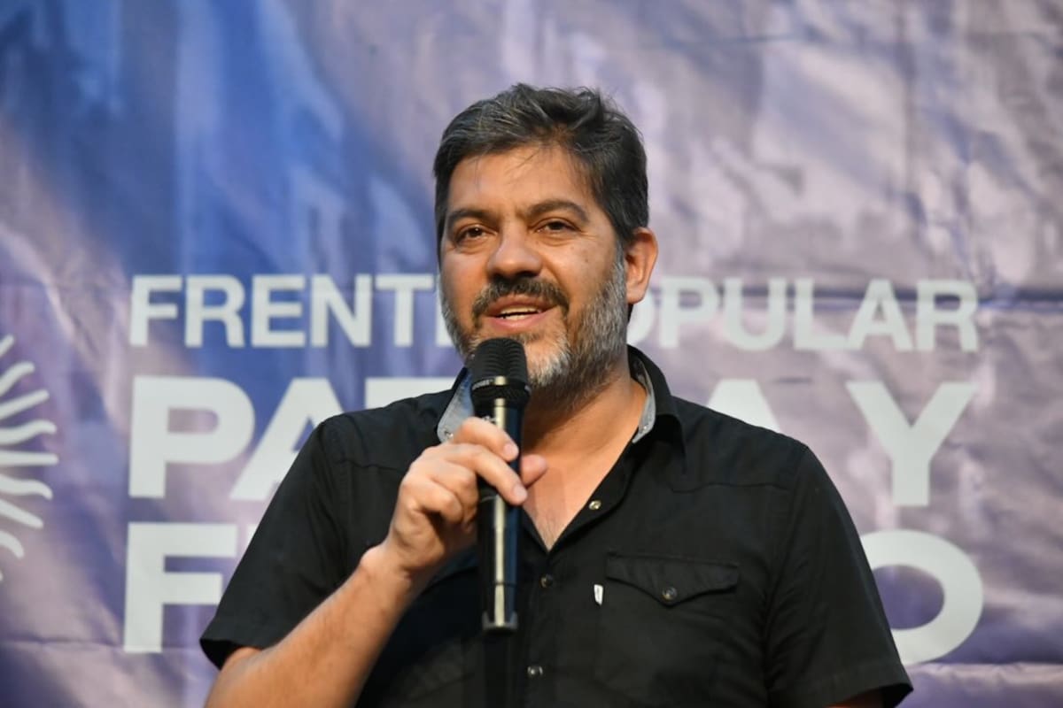 Bianco, el sábado, en el plenario del Frente Popular Patria y Futuro