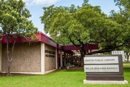 Las sucursales de la Biblioteca Pública de Austin en las que se puede solicitar la ELC