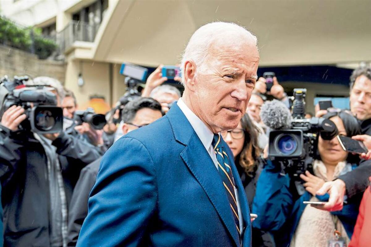Biden, en uno de sus últimos actos, en Washington