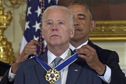 Biden fue el vicepresidente de Obama en sus dos mandatos