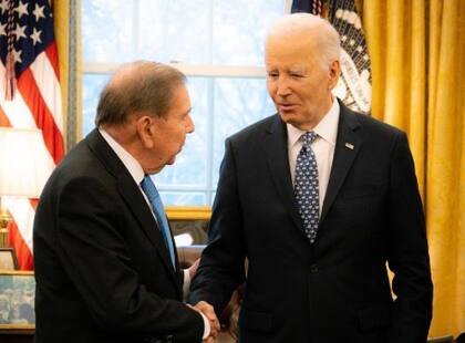Biden recibió a Edmundo González esta semana en la Casa Blanca