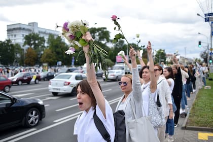 Los automovilistas apoyaron con bocinas las protestas contra la represión