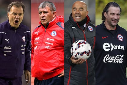 Bielsa, Borghi, Sampaoli y Pizzi: los argentinos que dirigieron a La Roja