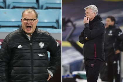 Bielsa y David Moyes, director técnico de West Ham, se mandaron mensajes