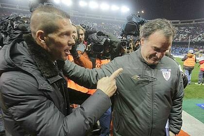 Bielsa y Simeone, dos técnicos argentinos de buena campaña en España