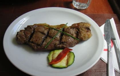Bife de chorizo (calor seco)