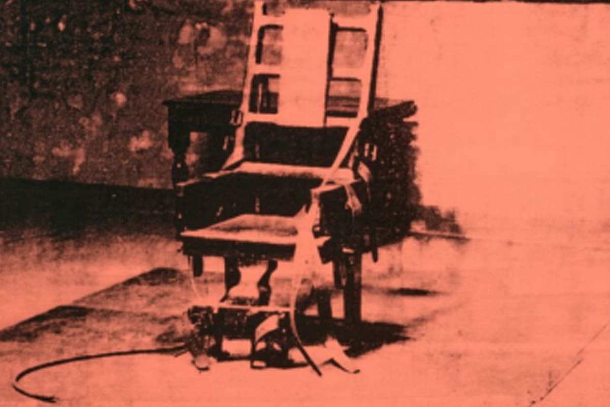 "Big Electric Chair" (1967-1968), de Andy Warhol, saldrá a subasta en Christie’s Nueva York con una base estimada en 30 millones de dólares