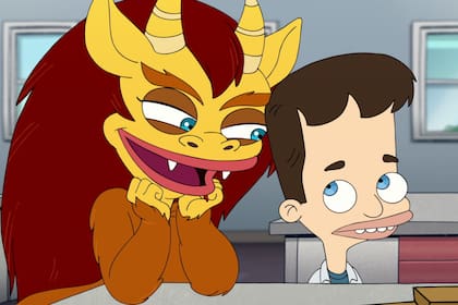 Big Mouth y Connie, el monstruo de las hormonas