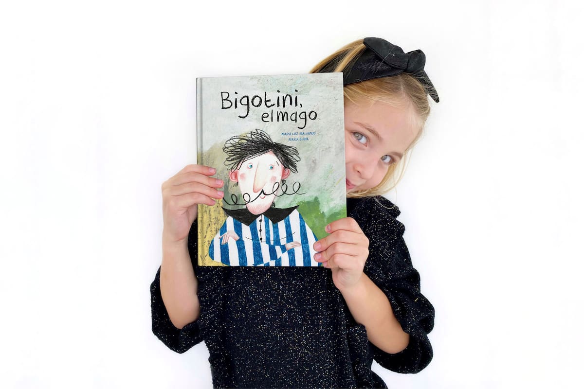 Bigotini, un mago con un bigote fantástico