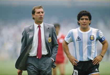 Bilardo fue el único que creía que Maradona podía ser el capitán en lugar de Passarella; un acierto del Doctor