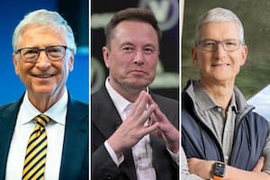 Bill Gates, Elon Musk y Tim Cook opinaron sobre cómo debe ser el uso de teléfonos celulares en menores de edad (imagen ilustrativa)