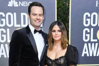 Globo de Oro 2020: Bill Hader y Rachel Bilson hicieron su debut como pareja