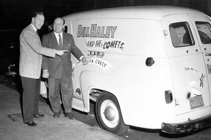 Bill Haley contaba con transporte propio para el traslado de los instrumentos