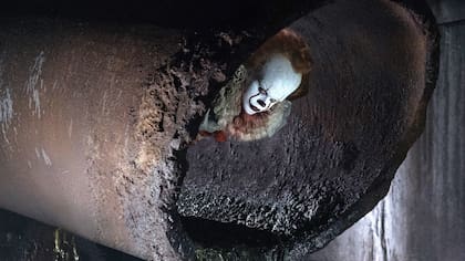 Bill Skarsgård encarna al siniestro payaso Pennywise