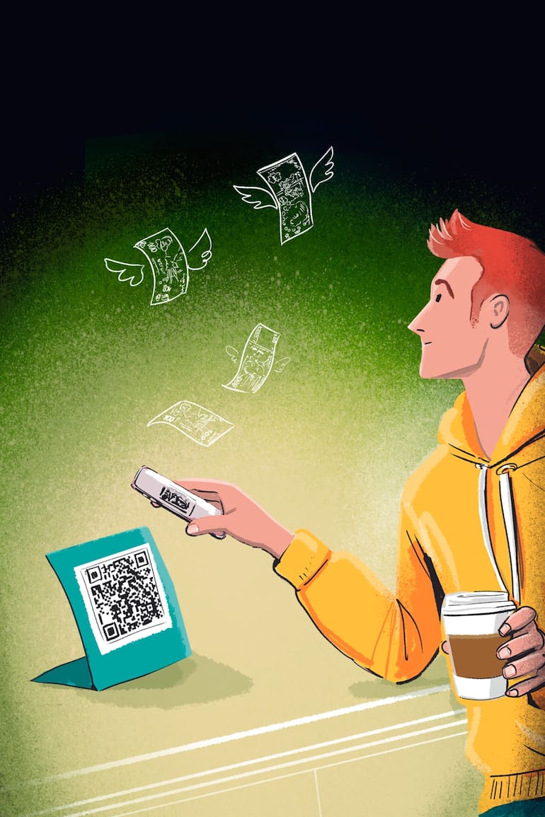 Billetera digital mata efectivo