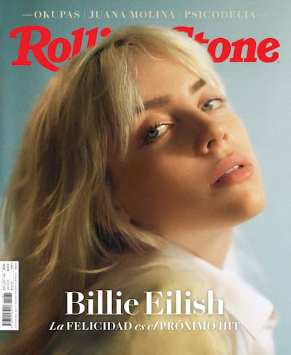 Billie Eilish en la tapa de julio de 2021 de Rolling Stone Argentina