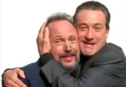Con su gran amigo Robert De Niro