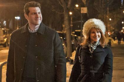 Billy Eichner y Julie Klausner en Difficult People