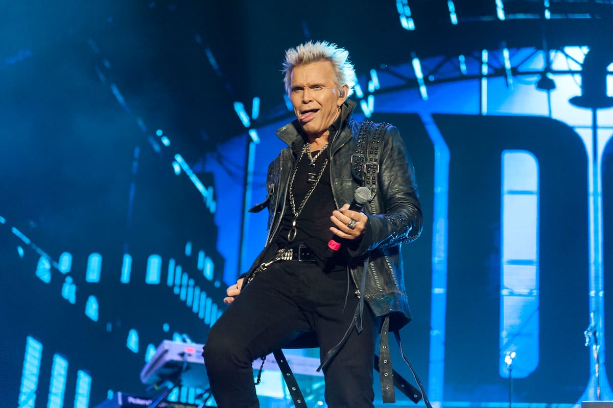 Billy Idol, en el Estadio Velez