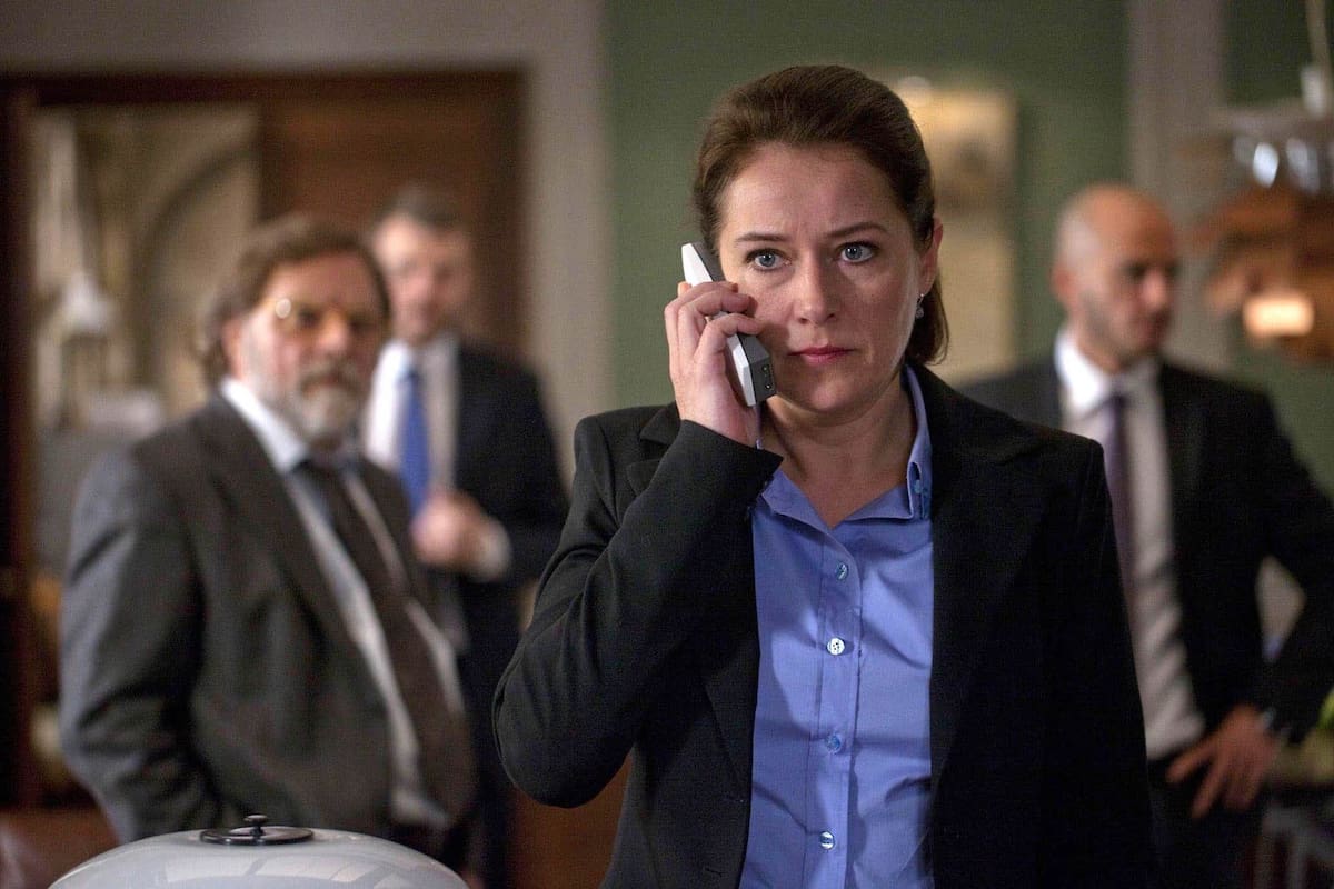 Birgitte Nyborg, el personaje central de Borgen, encarnada por la actriz Sidse Babett Knudsen