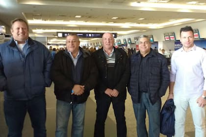 Biró, Llano, Fernández, Cirielli y Trucco