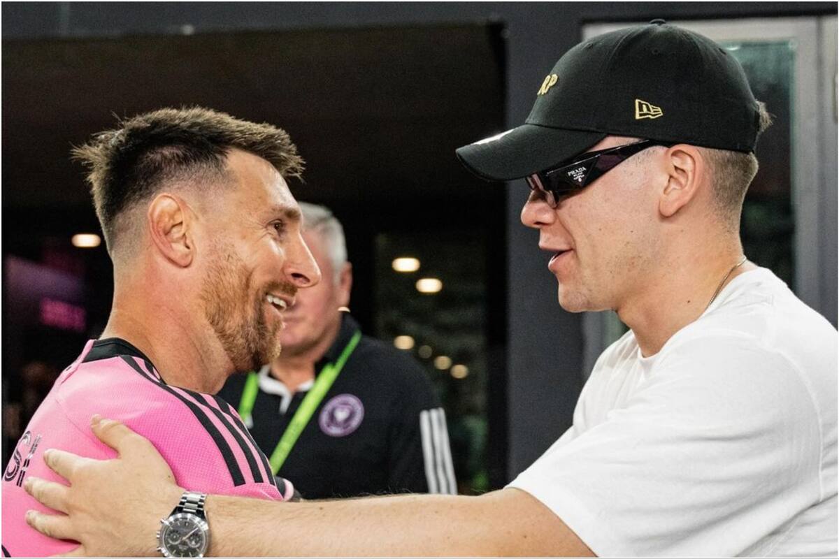 Bizarrap asistió a la goleada del Inter Miami y se llevó elogios de Lionel Messi