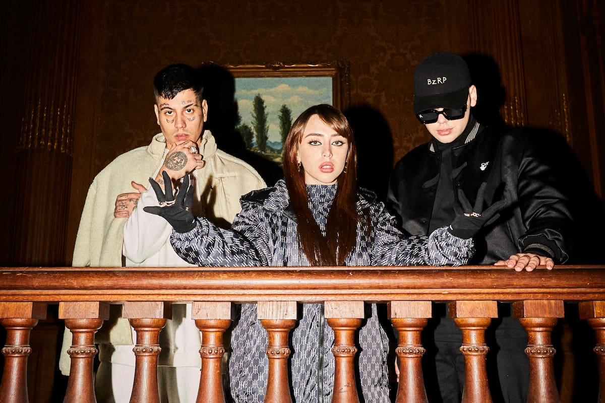 Bizarrap, Nicki nicole y Duki.