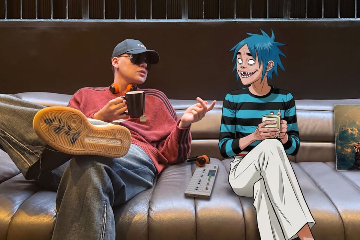 Bizarrap, uno de los invitados especiales del disco de Gorillaz