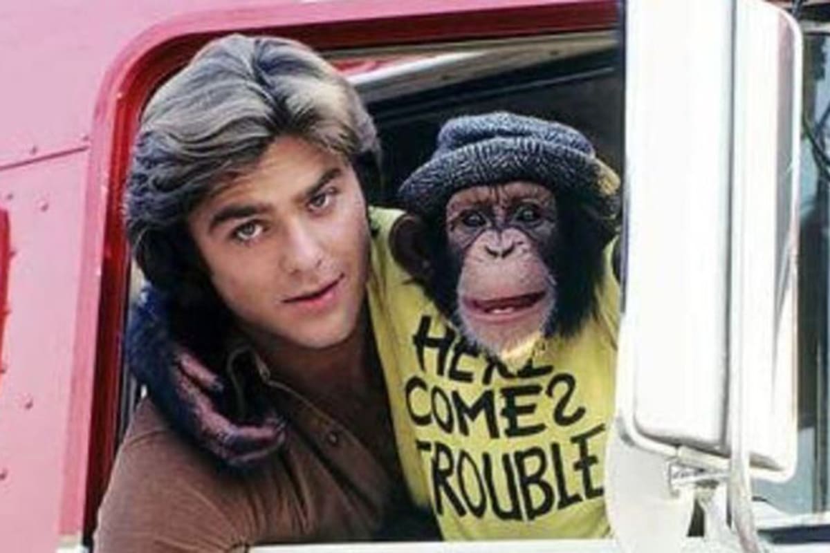 BJ an the bear. Bj Mackey