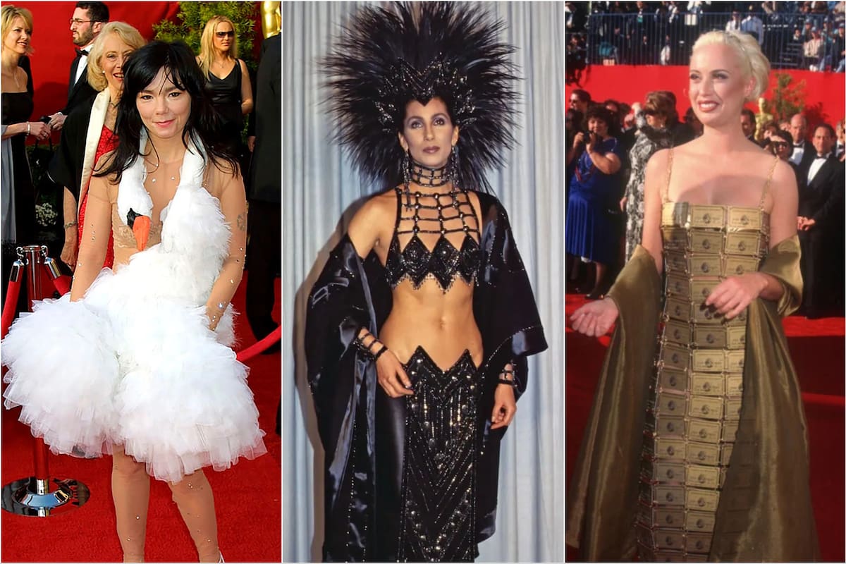 Björk, Cher y Lizzy Gardiner, entre las celebridades con los looks más controversiales