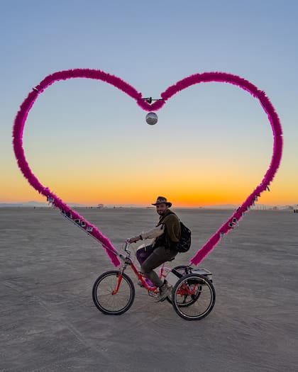 Black Rock City es la sede anual del Festival Burning Man (Facebook/The Burning Man Project)